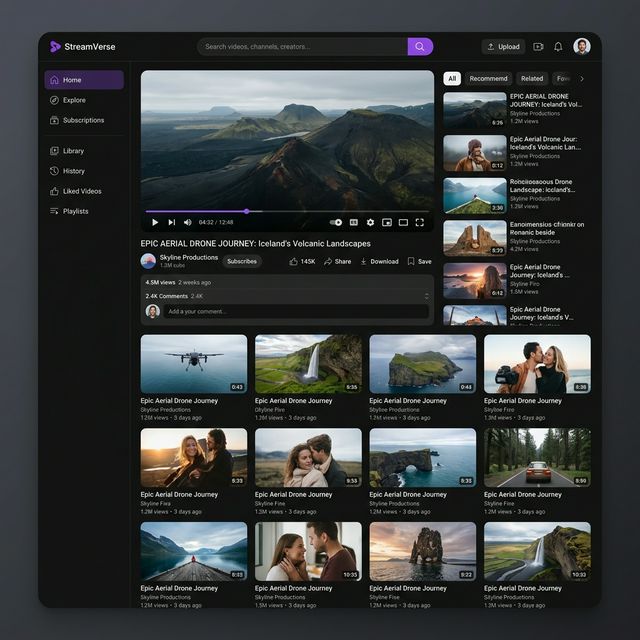 VideoTube — YouTube Clone